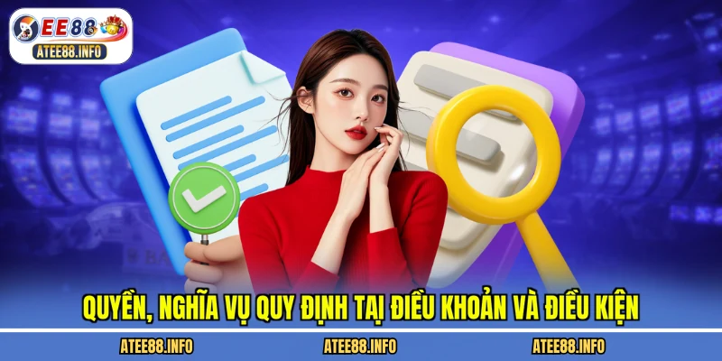 Quyền, nghĩa vụ quy định tại điều khoản và điều kiện